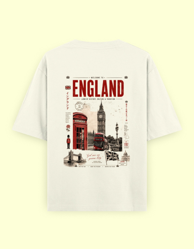 england aesthetic tshirts - Image 2