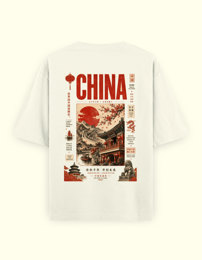 chinese aesthetic tshirt